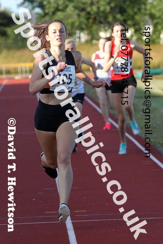 800 metres, 2021 North East Grand Prix No.4, Monkton, Wednesday, June 30th. Photo: David T. Hewitson/Sports for All Pics